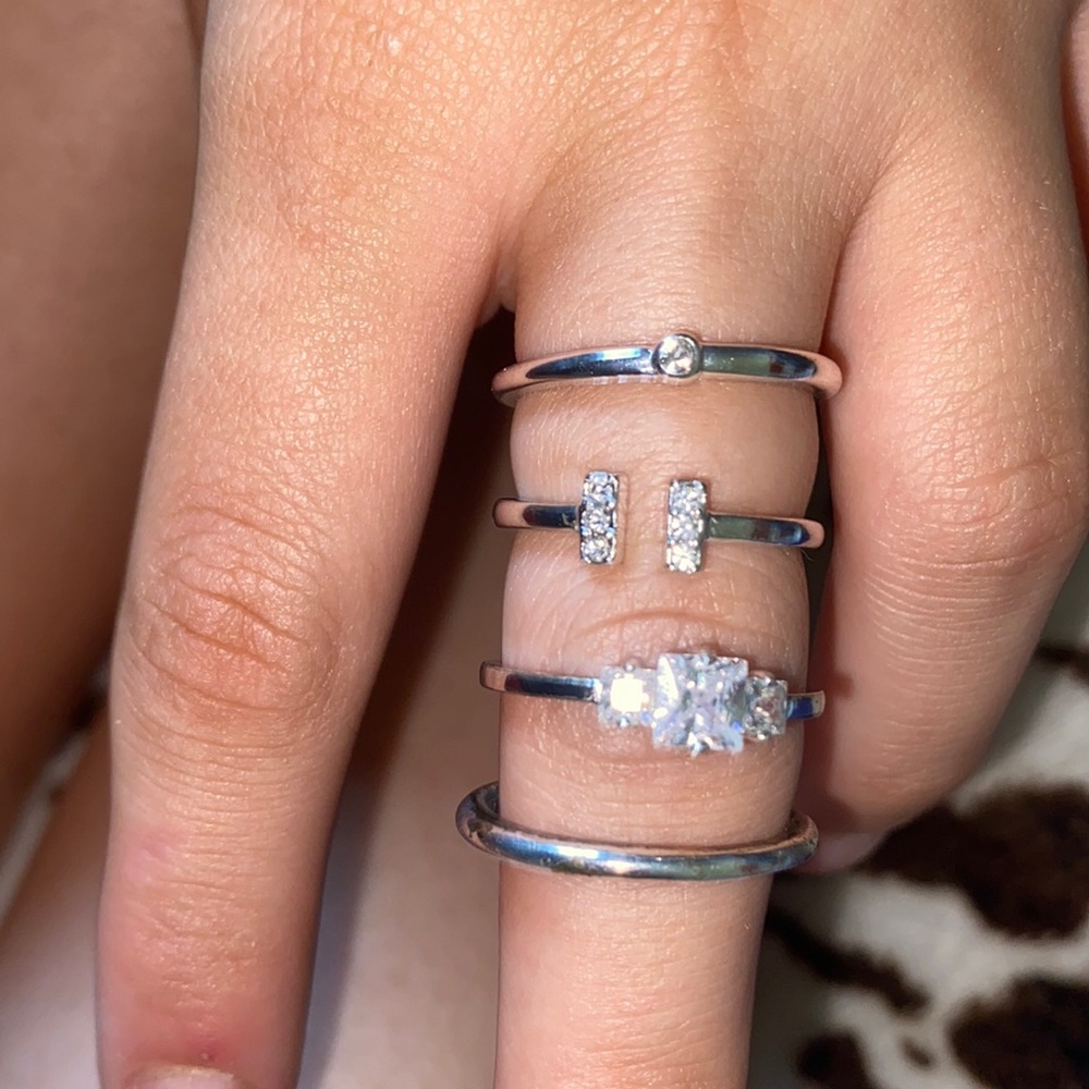 BUNDLE of size 7 sliver rings